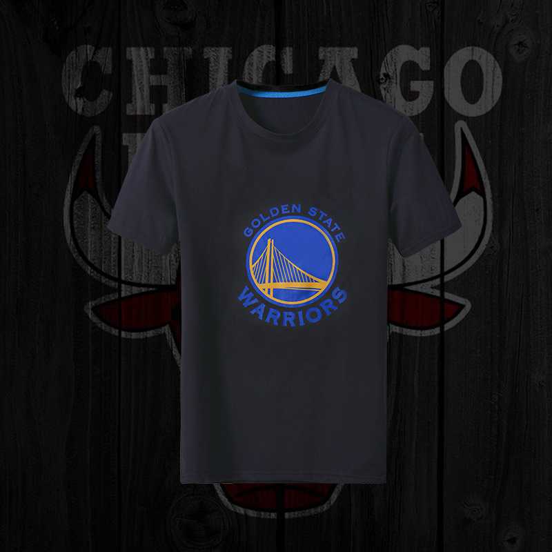 Men's Warriors Fresh Logo Black Short Sleeve T-Shirt FengYun,We sell and wholesale Men's Warriors Fresh Logo Black Short Sleeve T-Shirt FengYun on line form chian!